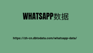 Whatsapp数据
